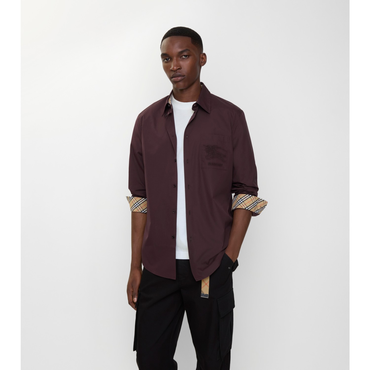 Regular Fit Cotton Poplin Shirt