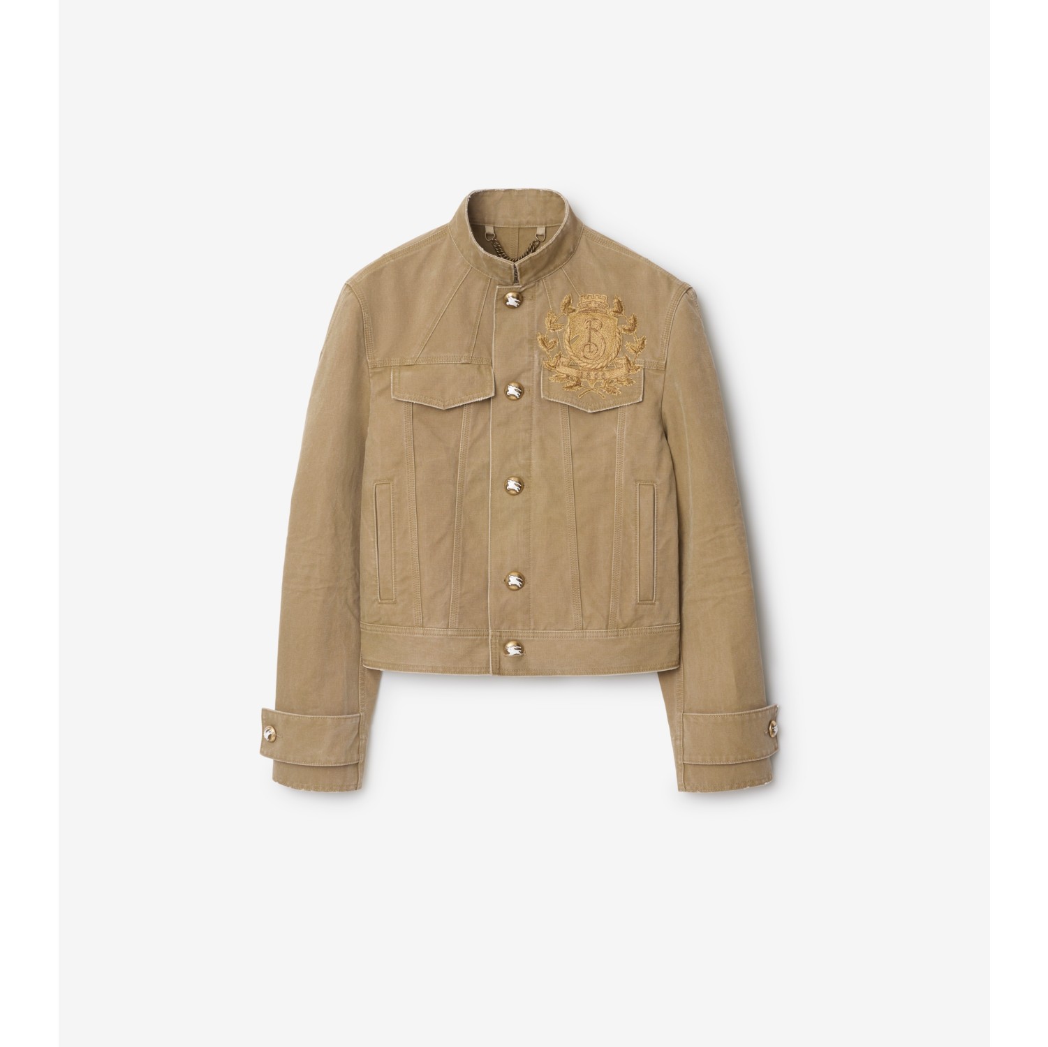 B Crest Cotton Jacket