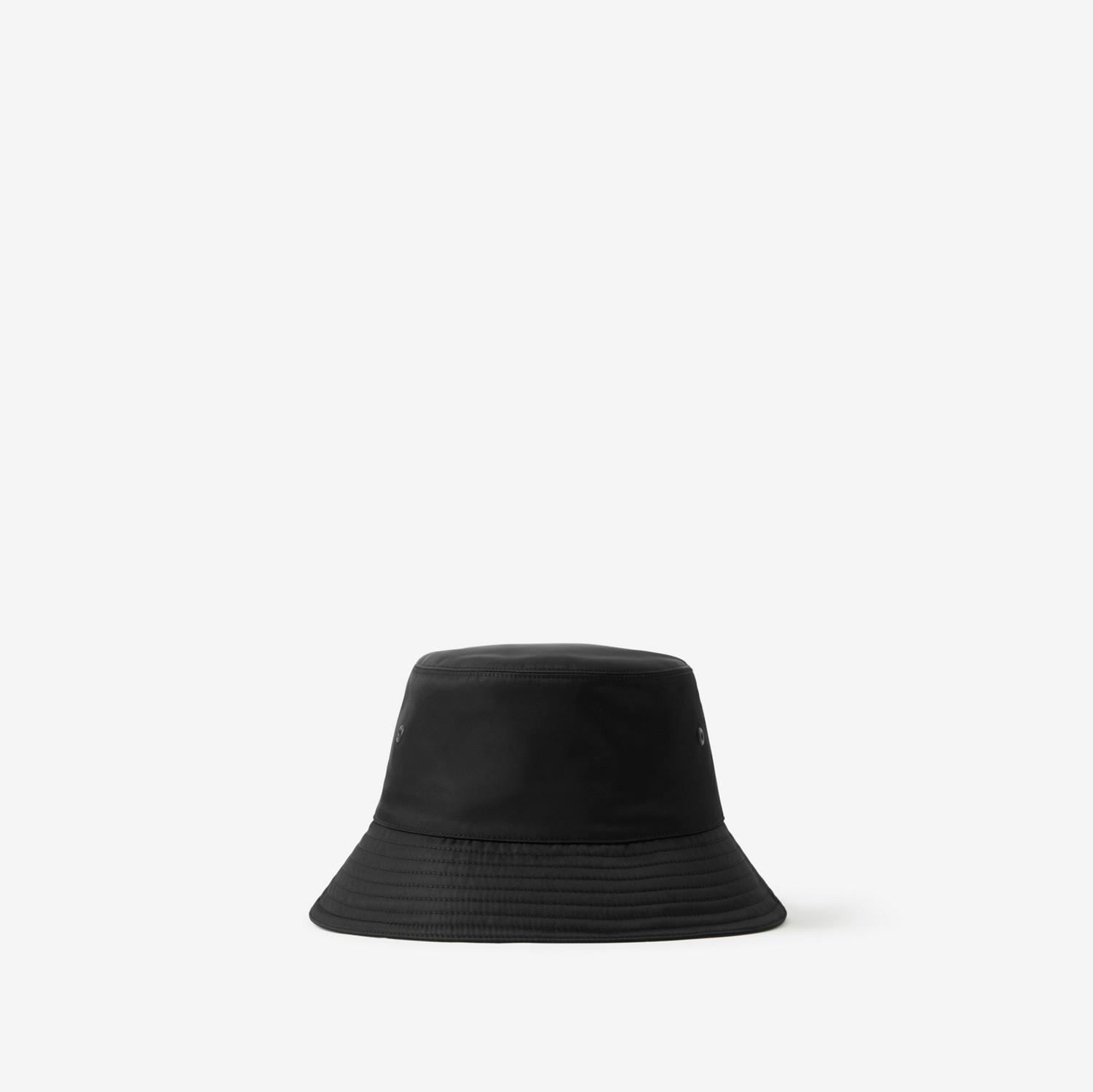 Oak Leaf Crest Nylon Bucket Hat in Black | Burberry® Official