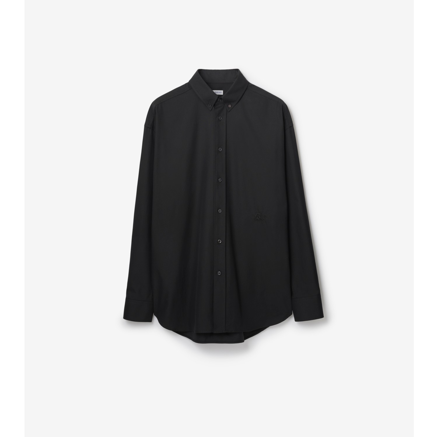 Burberry button cheap up black