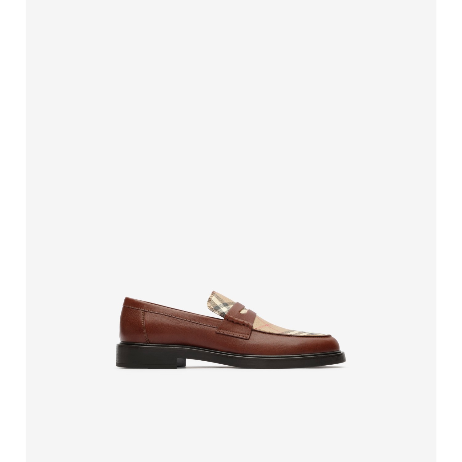 Leather Pembroke Loafers