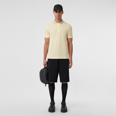 mens lemon polo shirt