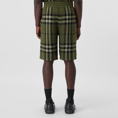 burberry wool shorts