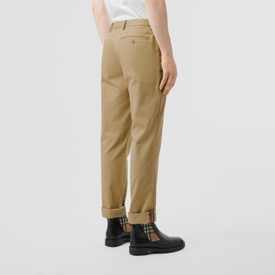 classic fit cotton chino