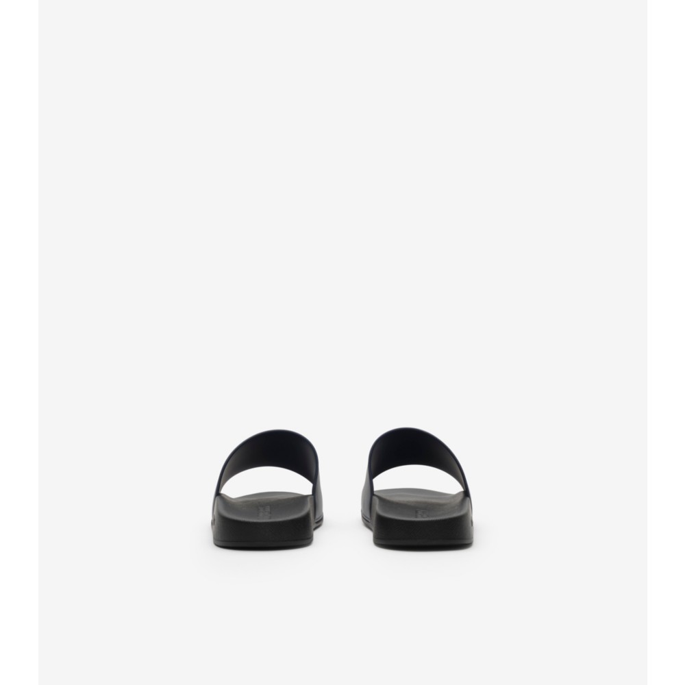 버버리 슬라이드 체크 (네이비) 81298471001
