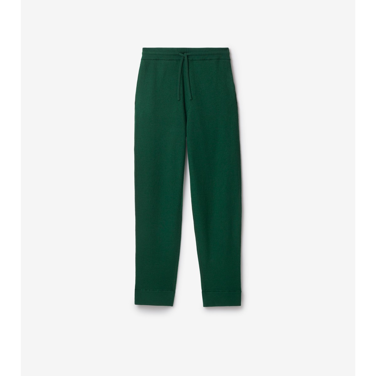 Burberry Wool Jogging Pants In Ivy