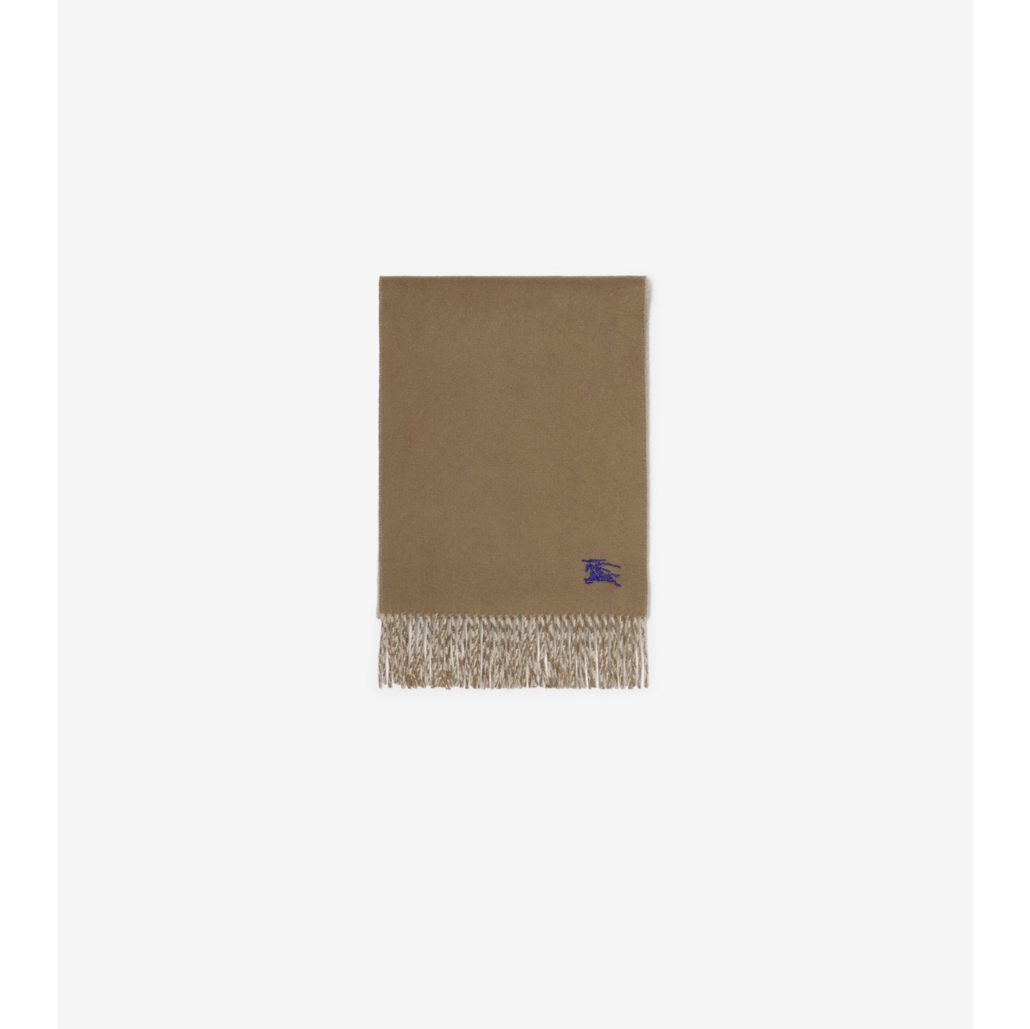 Reversible Cashmere Scarf in Vole/smoke | Burberry® Official