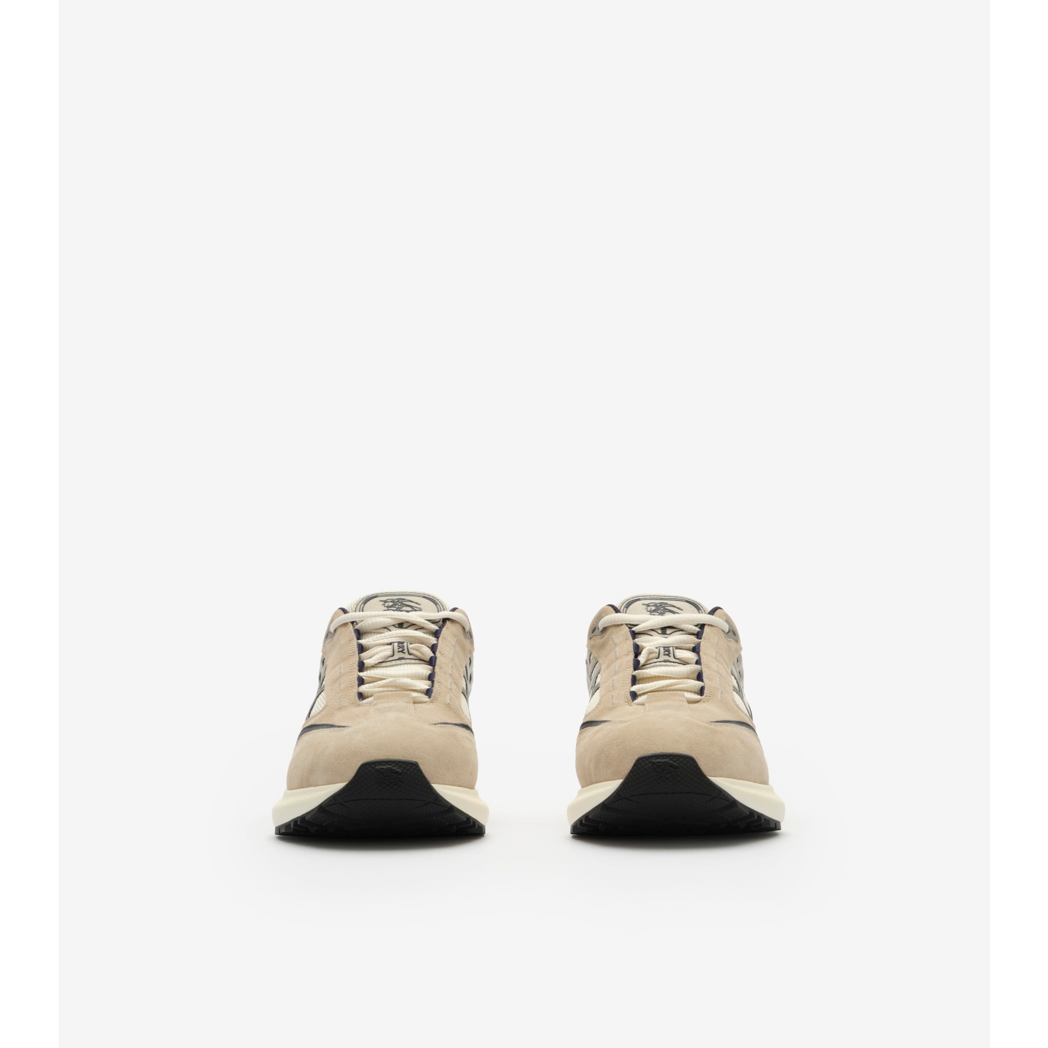 Nylon, Suede and Leather Eclipse Sneakers
