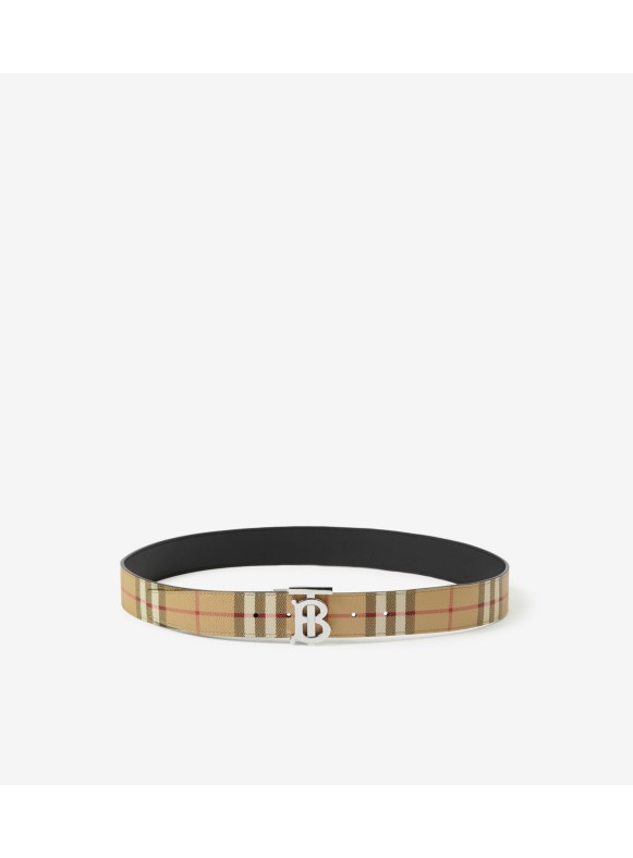 Burberry belt best sale mens blue