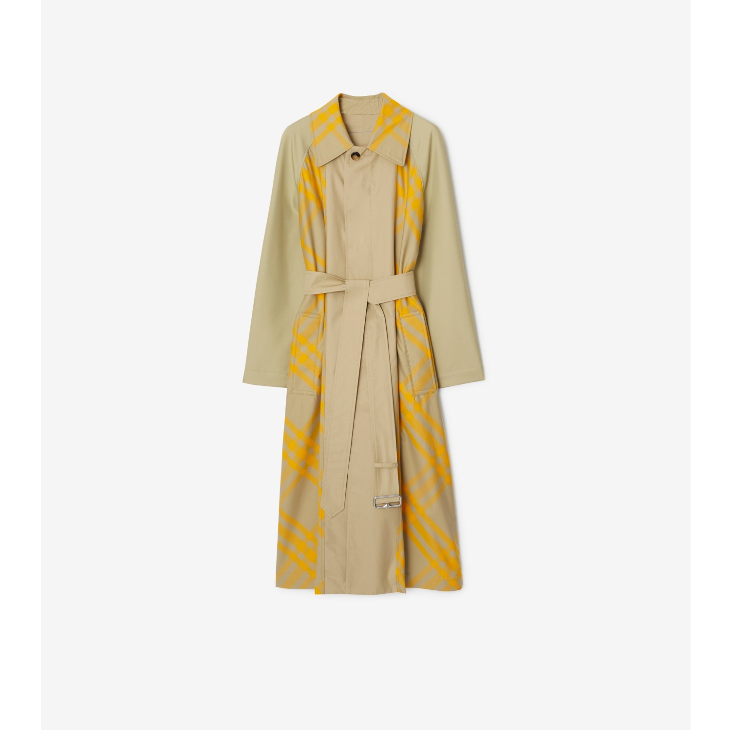 Burberry trench coat womens 2024 yellow