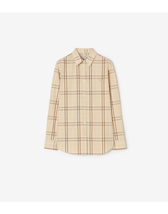Classic Fit Check Cotton Shirt