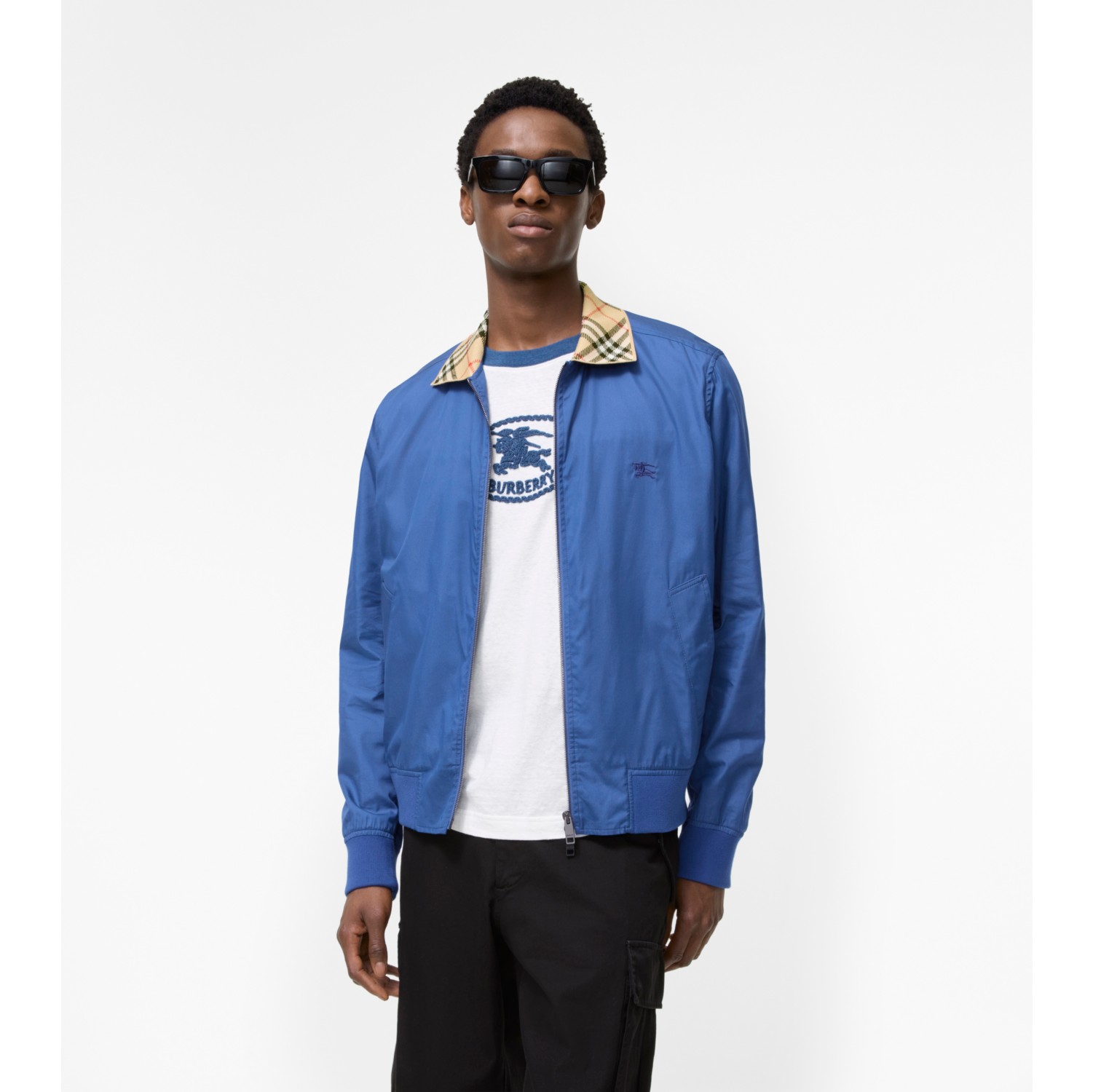 Gabardine Glenfields Harrington Jacket