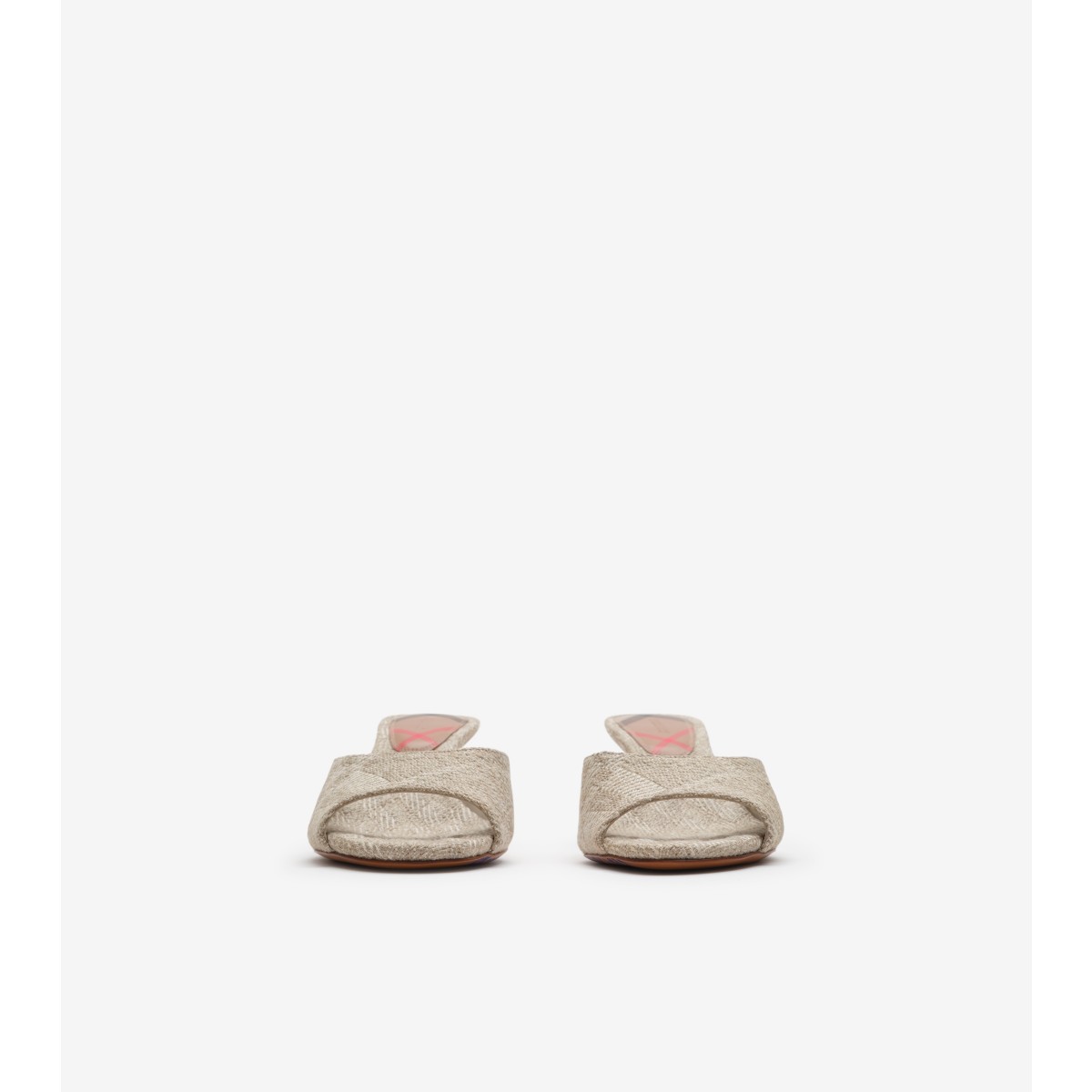  Check Mews Low Sandals