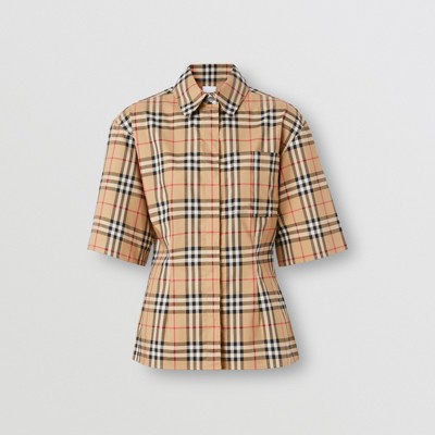 burberry checkered shirt