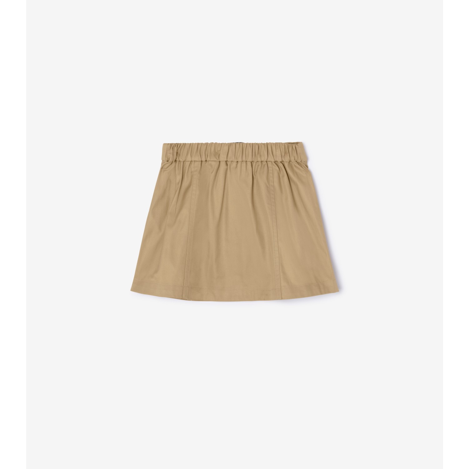 Cotton Trench Skirt