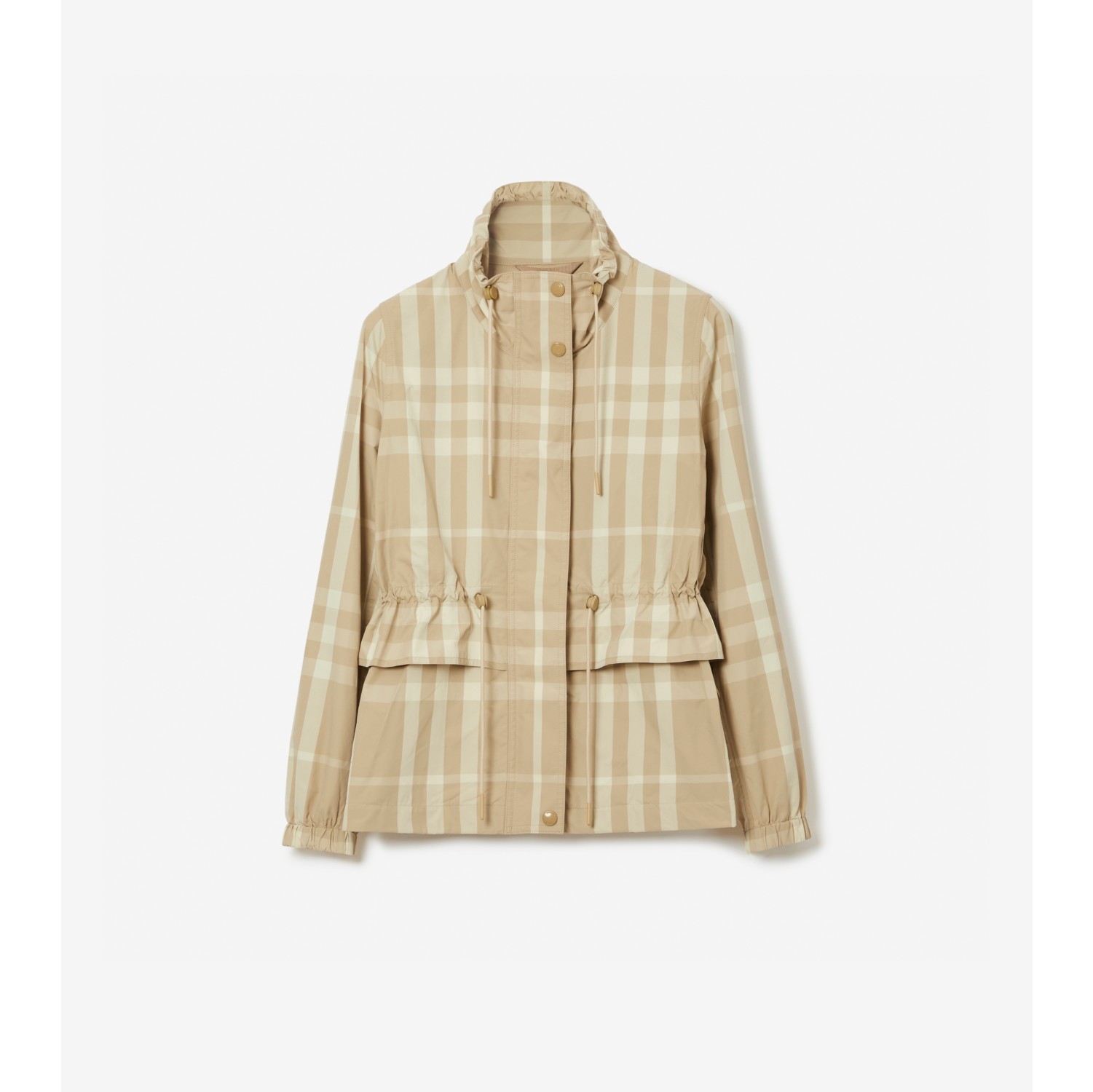 Burberry plaid hot sale women's jacket