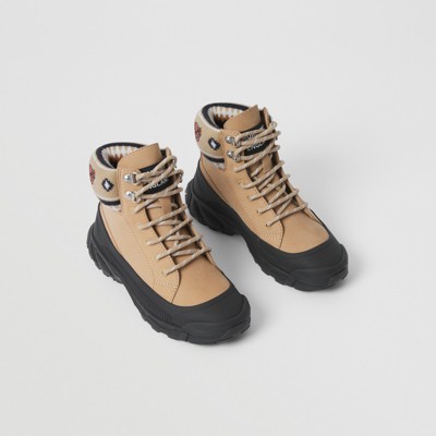 burberry combat boots