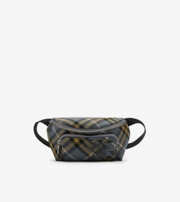 ぐ 　BURBERRY スモールチェック ベルトバッグ サンドベージュ Small Check Belt Bag in Sand beige - Men, Nylon | Burberry® Official