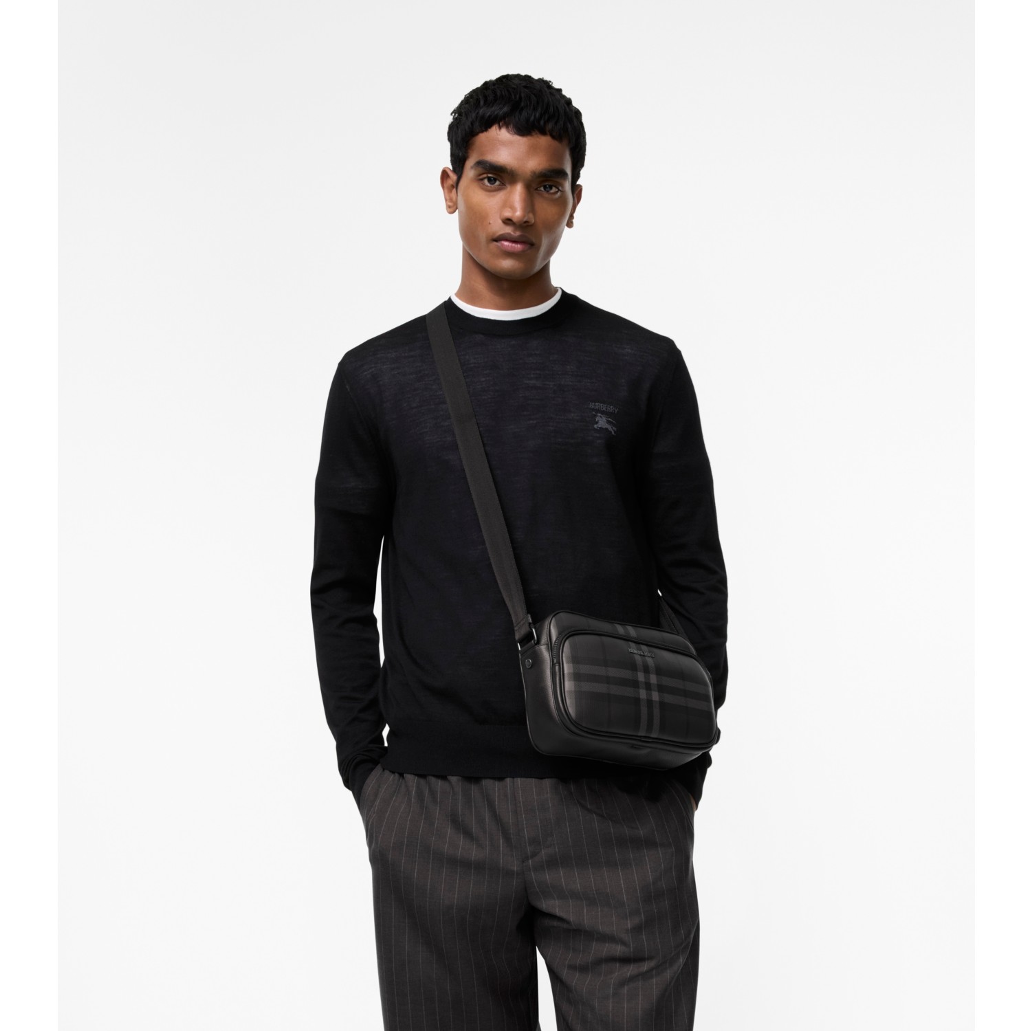 City Check Pocket Crossbody bag