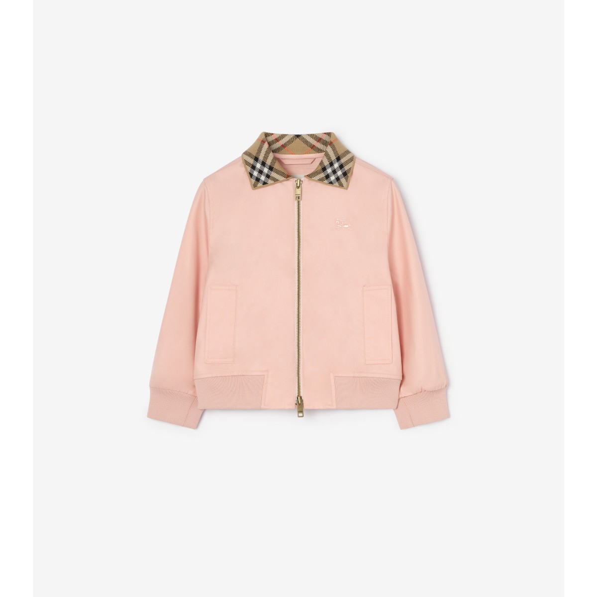 バーバリー BURBERRY 女の子 girl140 アウター Burberry Kids Quilted Corduroy Collar Barn Jacket | Pink | FARFETCH