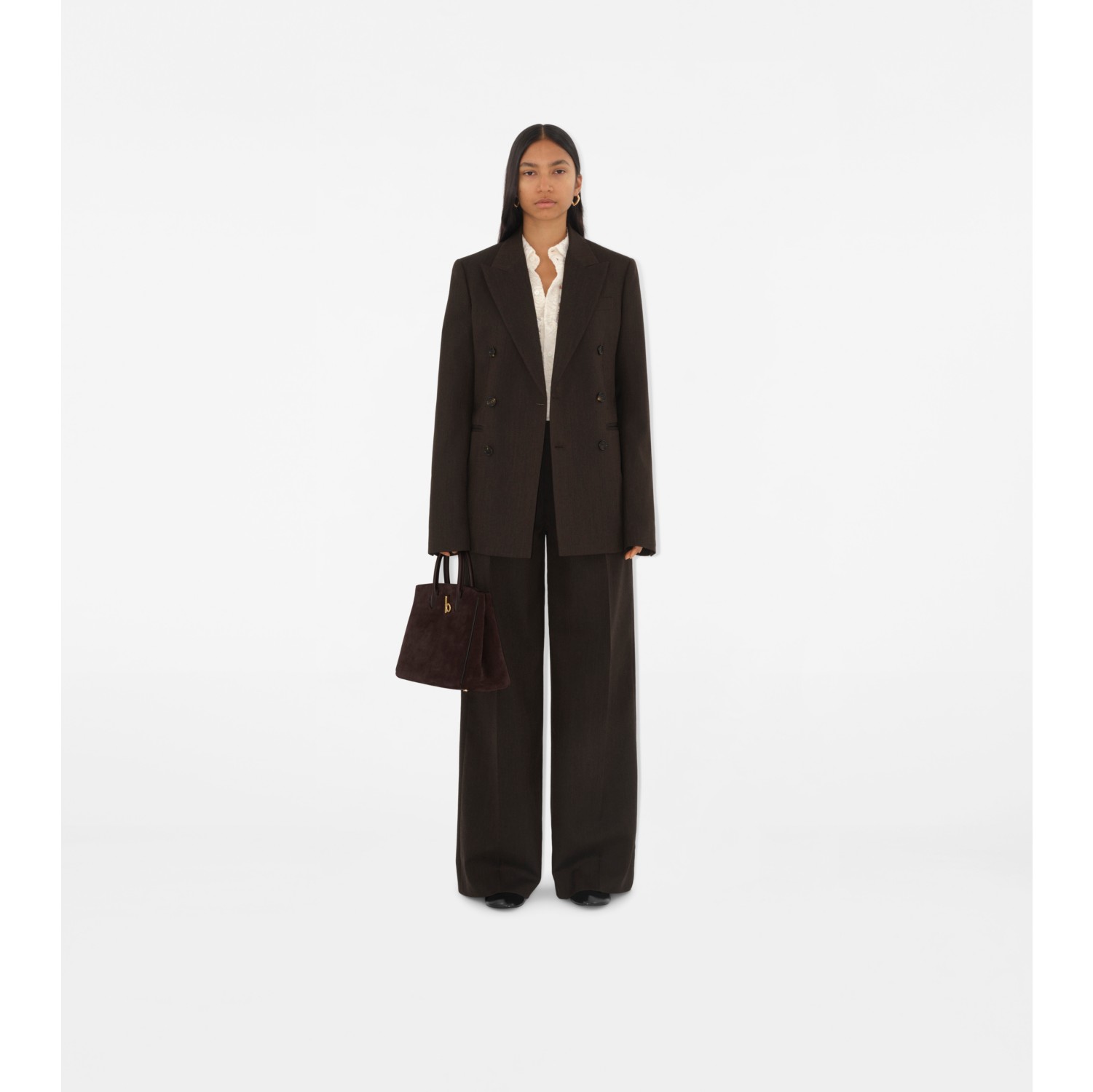Small Rocking Horse Tote​ in Dark brown - Women | Burberry