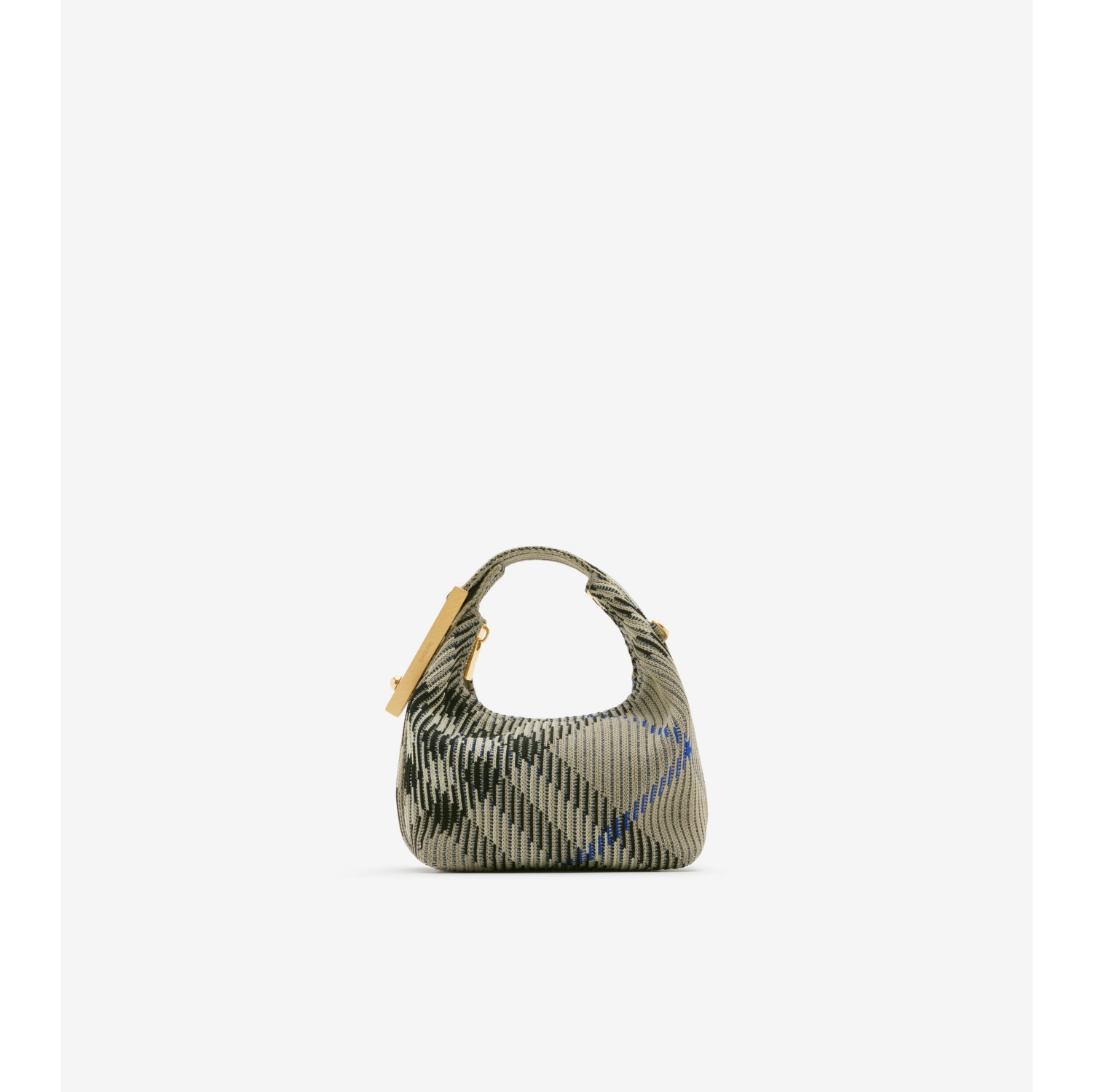 Micro Peg Chain Bag in Lichen Women Burberry Official