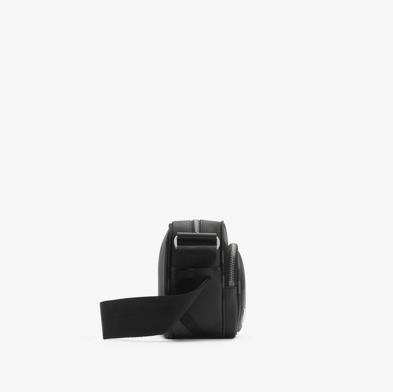 グリッド クロスボディバッグ (チャコール) - メンズ | Burberry グリッド クロスボディバッグ (チャコール) - メンズ | Burberry