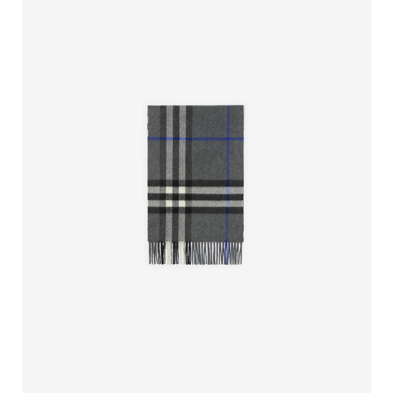 Check Cashmere Scarf
