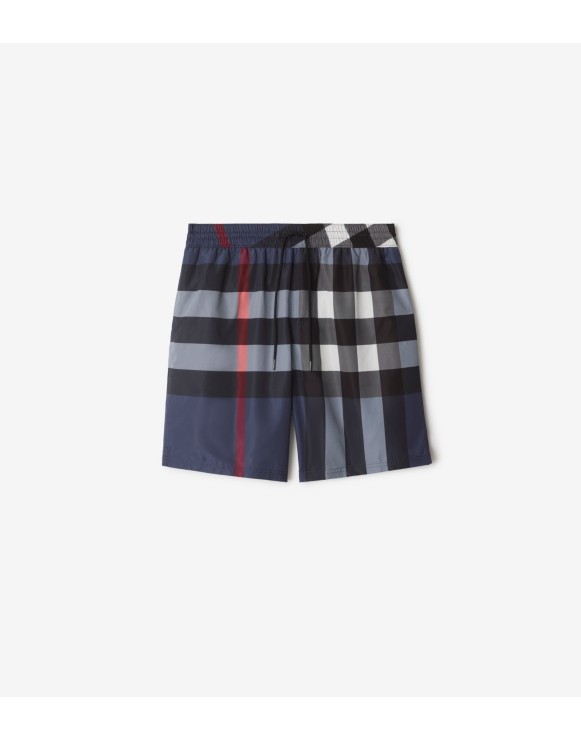 Check Swim Shorts