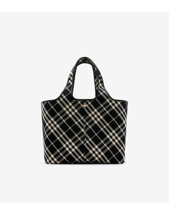 Medium Check Tote