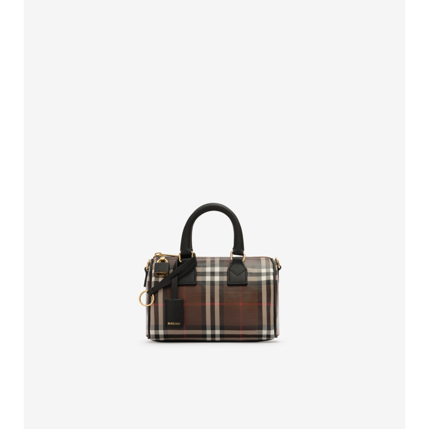 Mini Check Bowling Bag