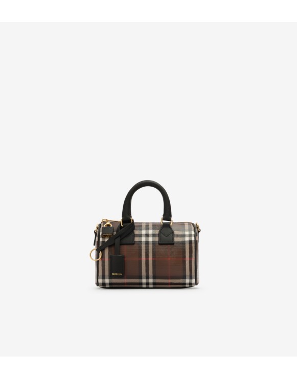 Mini Check Bowling Bag
