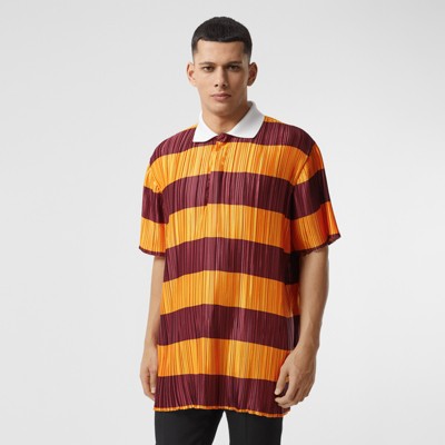 burberry orange shirt