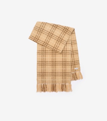 Embellished Check Bouclé Scarf Finch ®