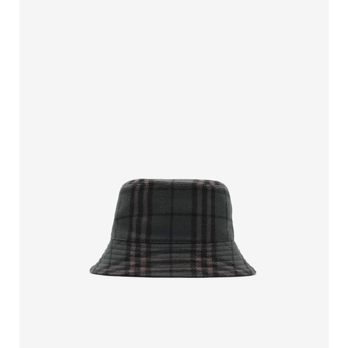  Check Reversible Wool Bucket Hat
