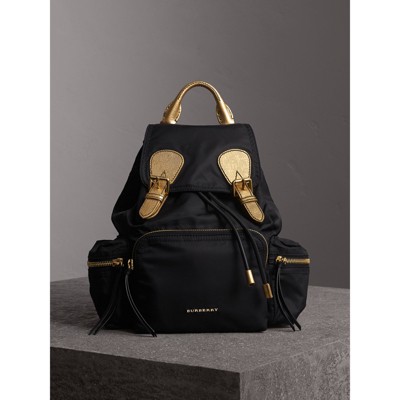 burberry bags gold