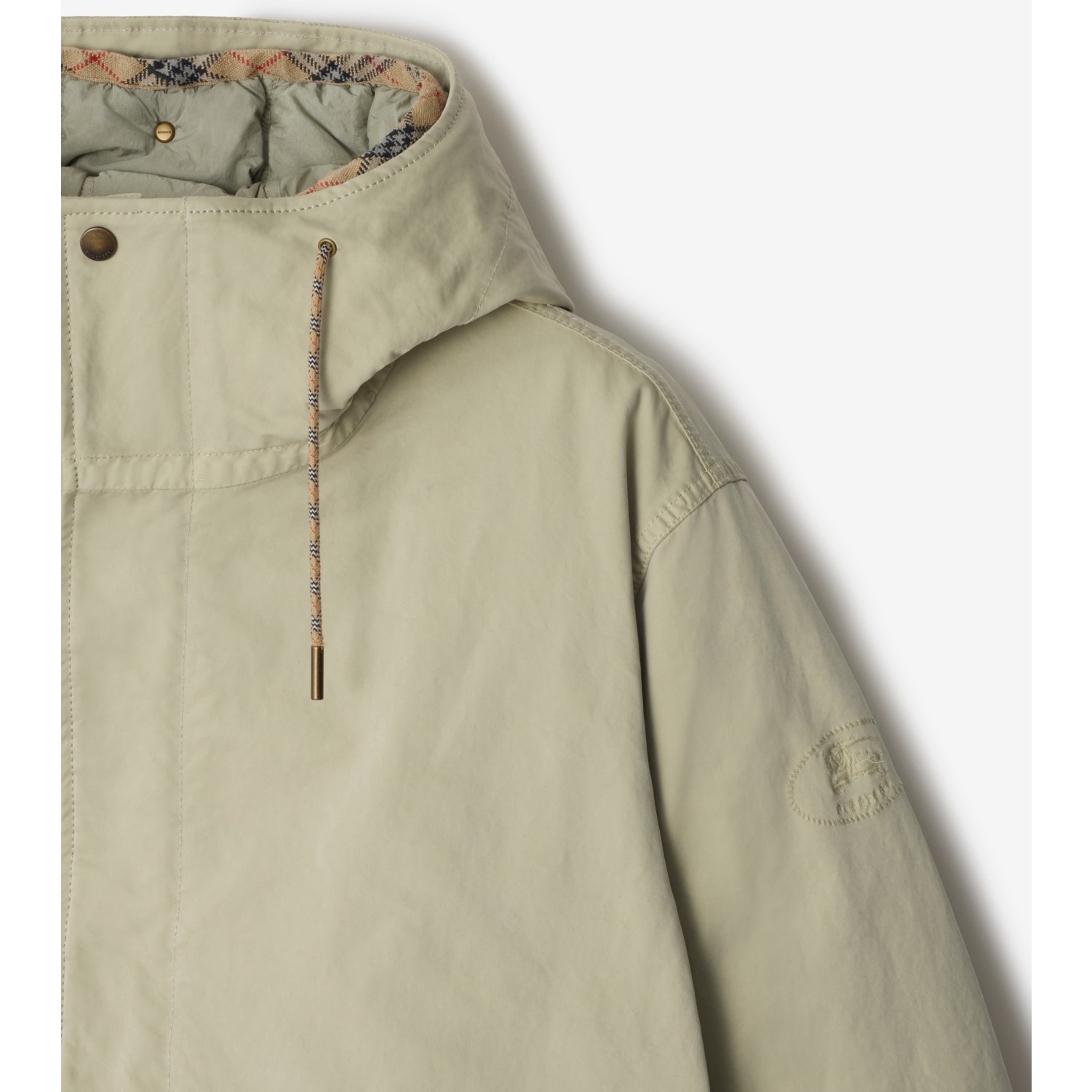 Detachable Warmer Nylon Blend Parka