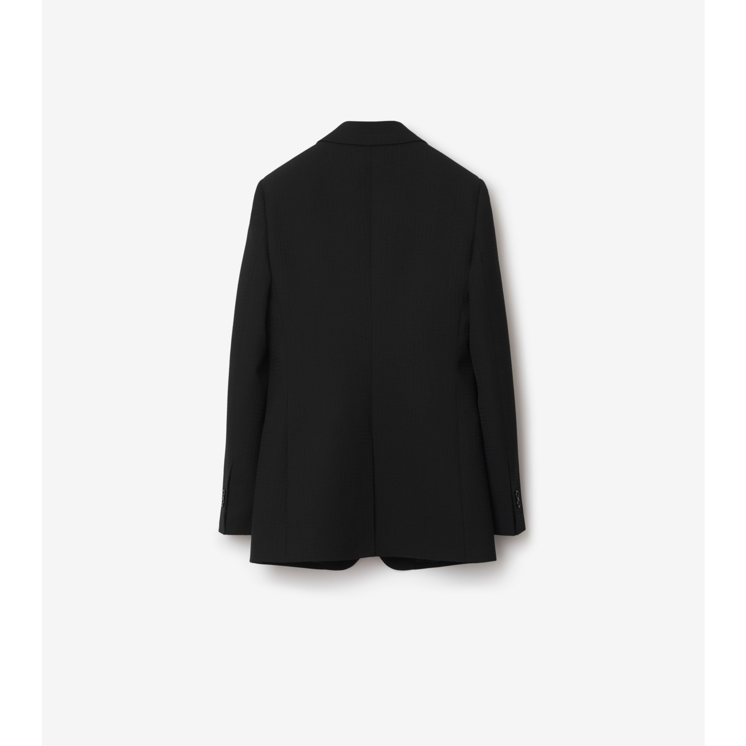 Wool Tailored Jacket in Black Women Burberry® Official