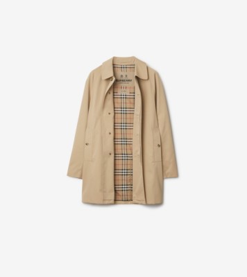 Burberry★素敵！Laminated Cashmere Olive Melange Coat Burberry Tailored Wool Silk Melange Coat | Neiman Marcus