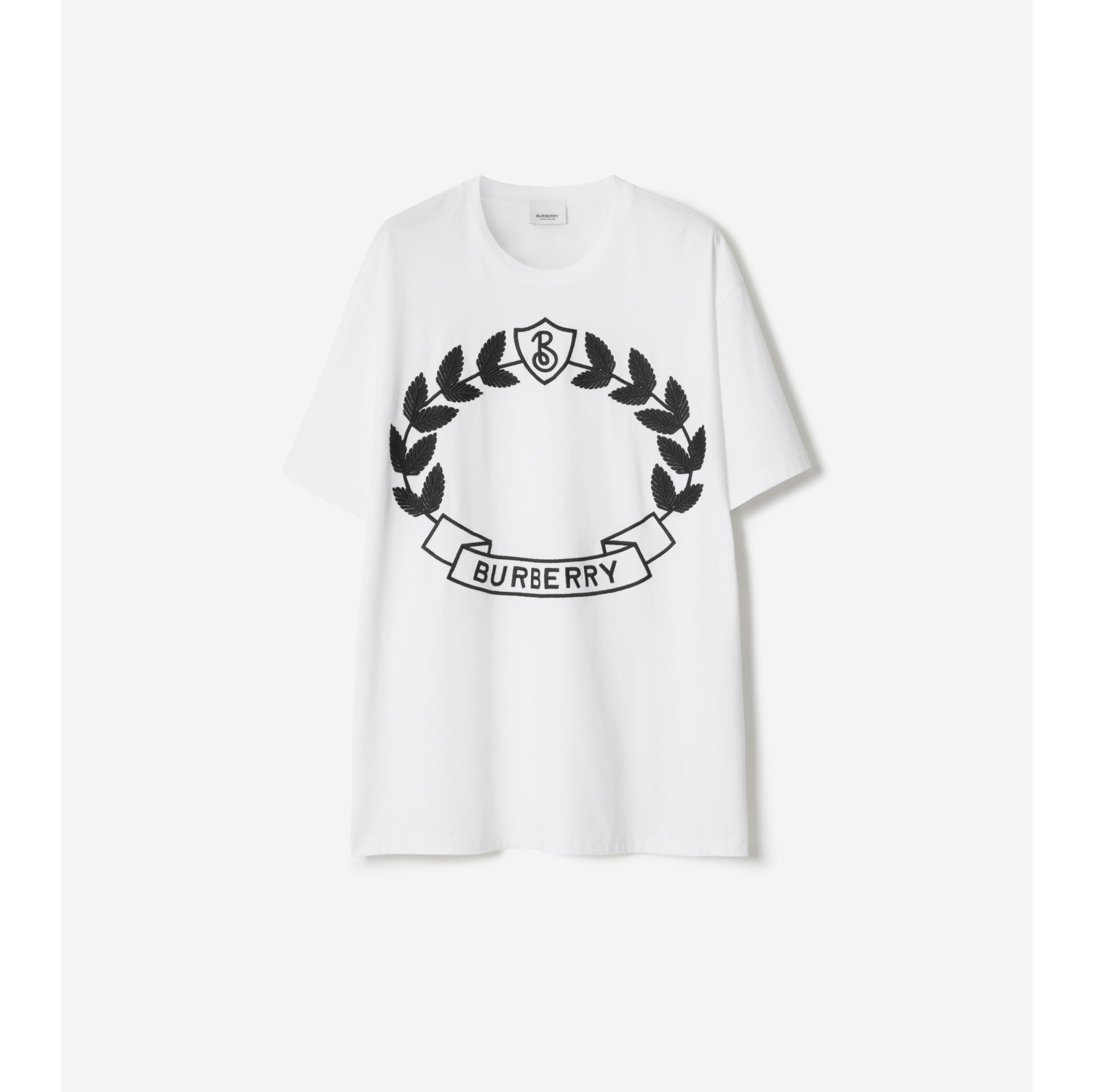 Oak Leaf Crest Cotton T-shirt