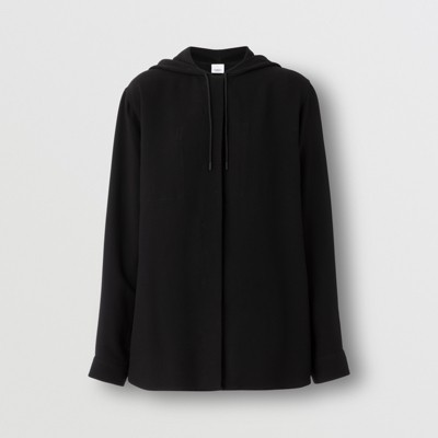 burberry women's hooded shirts & tops