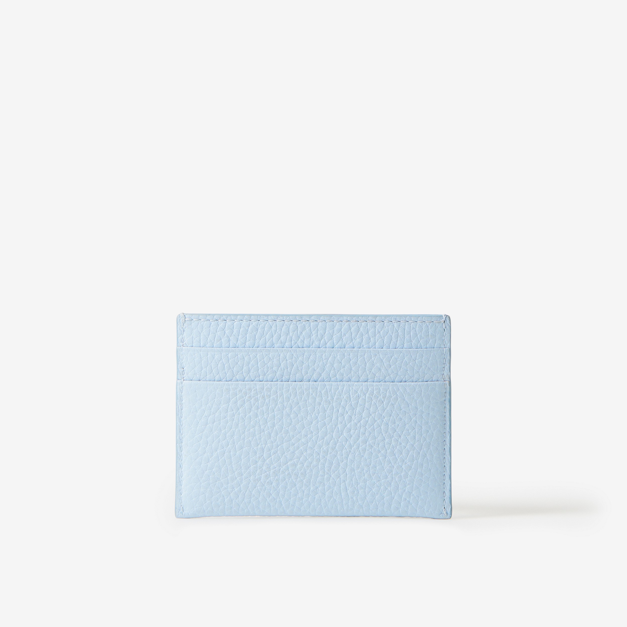 Grainy Leather TB Card Case in Pale Blue - Women | Burberry® Official - 3