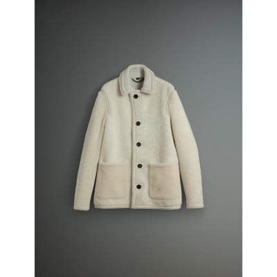 burberry white coat