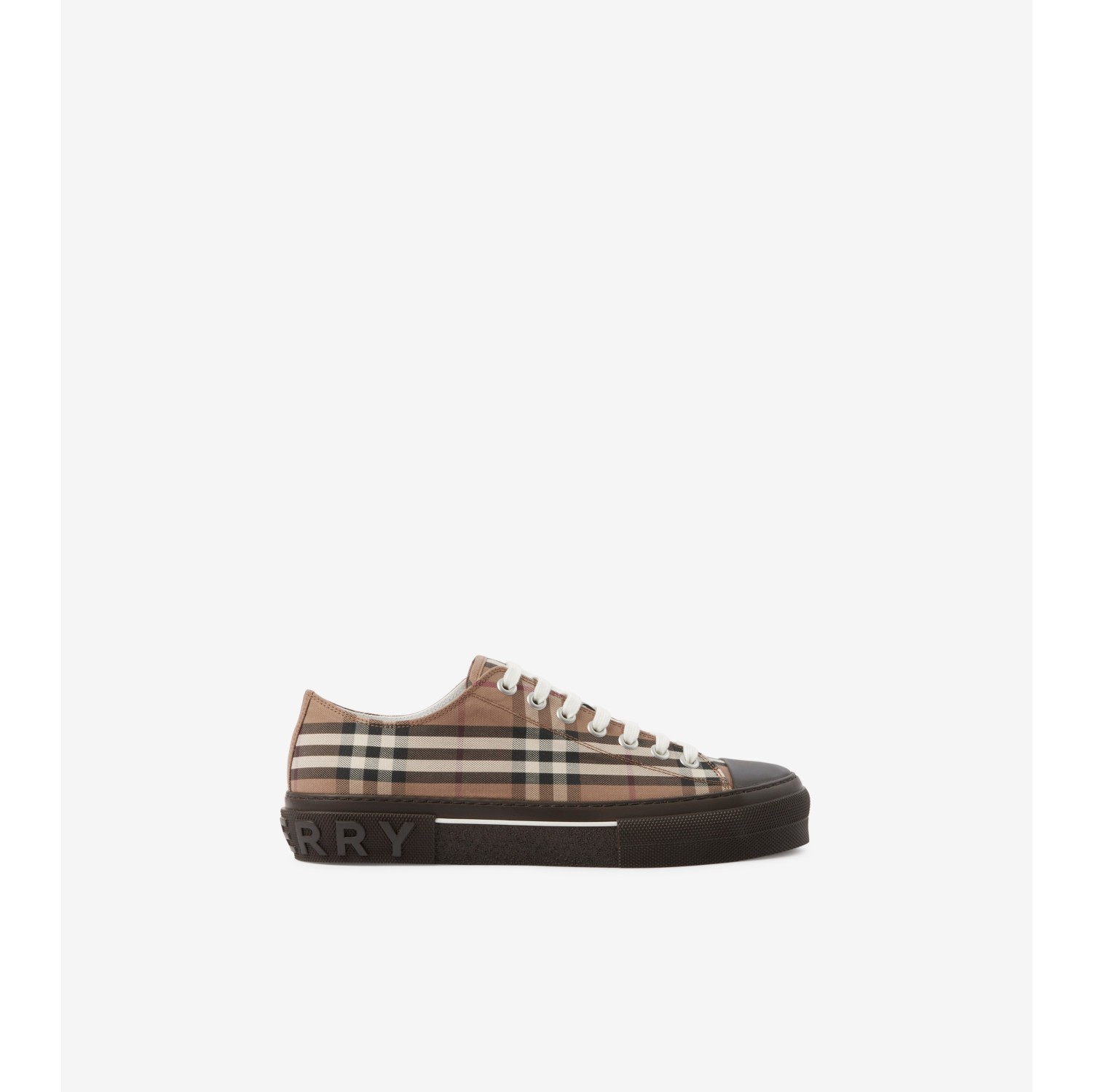 Burberry check sale shoes