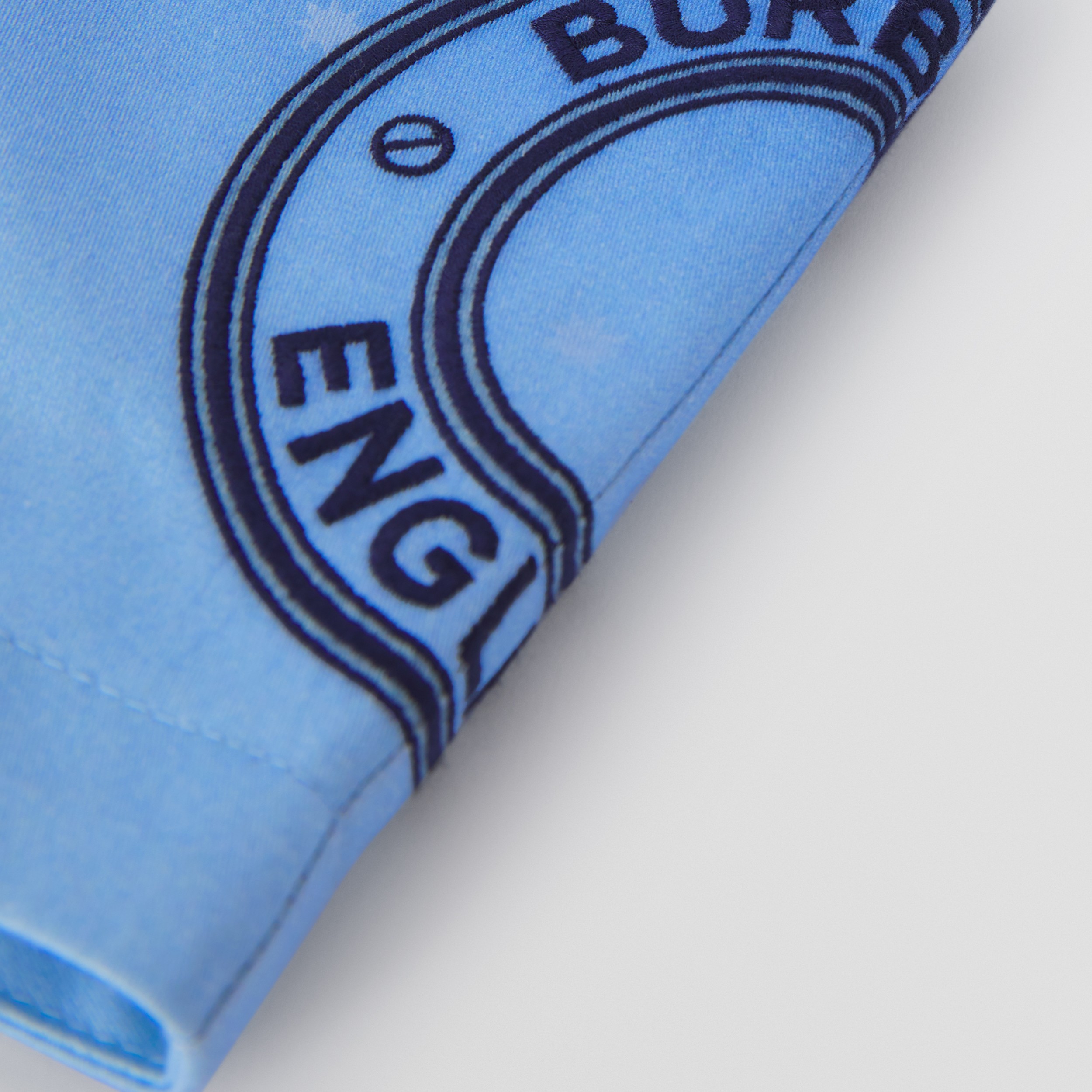 Bermuda de algodão com estampa de constelação (Azul Claro/azul Marinho) | Burberry® oficial - 2