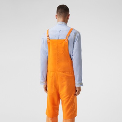 burberry shorts orange