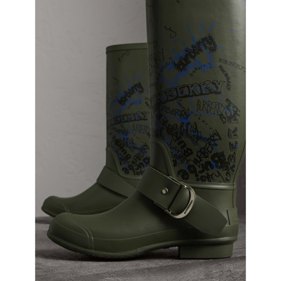 burberry rain boots mens cheap