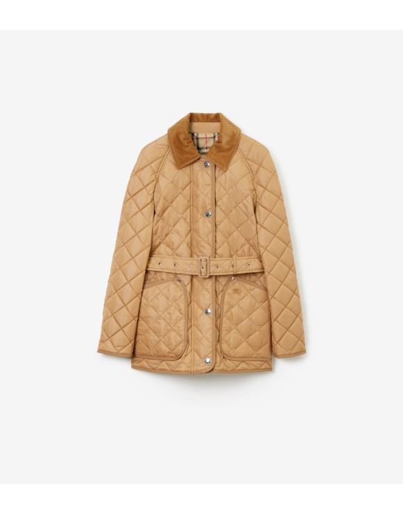 ウィメンズ デザイナーキルティングジャケット | Burberry® 公式サイト