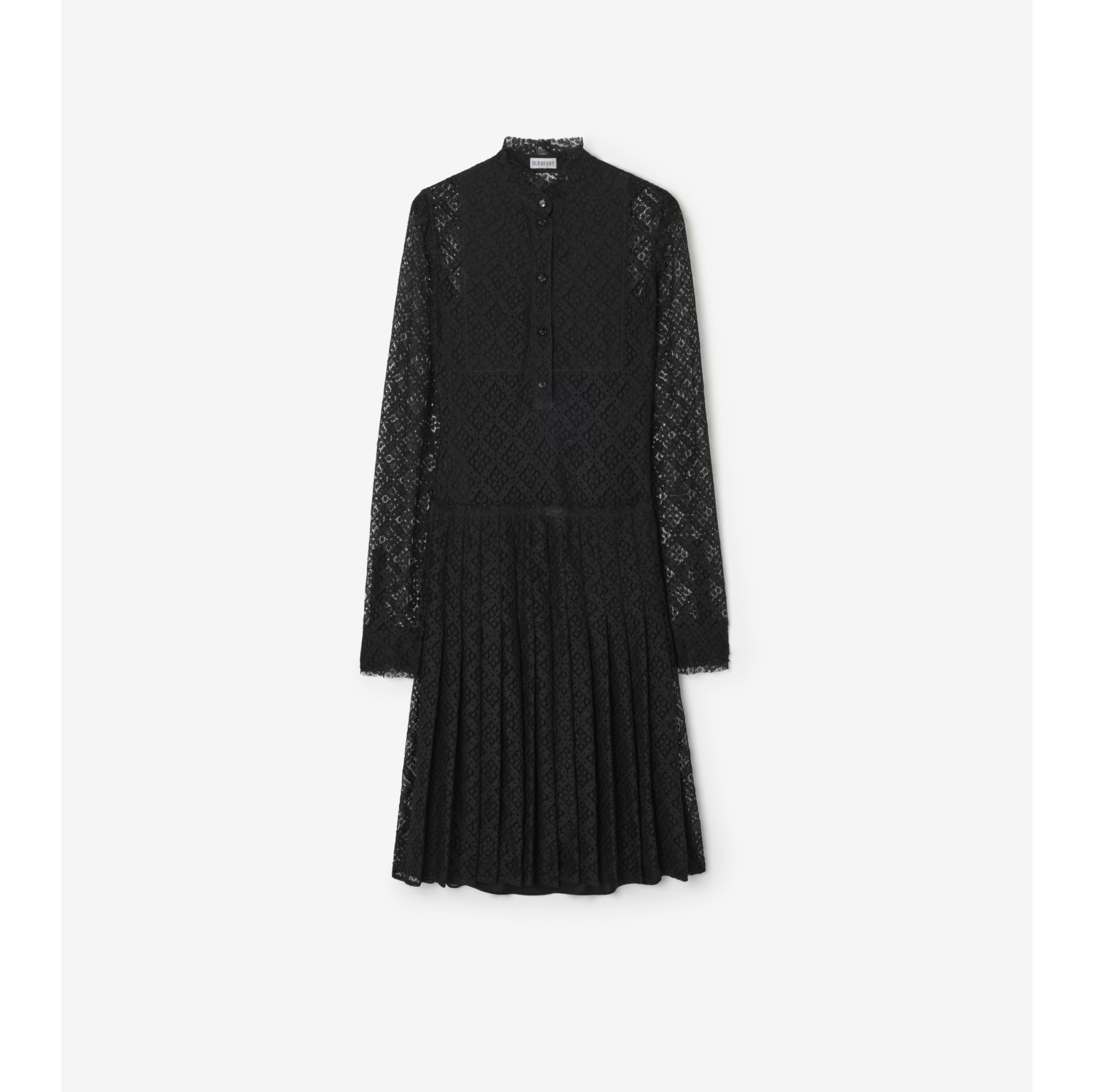 Check Lace Dress