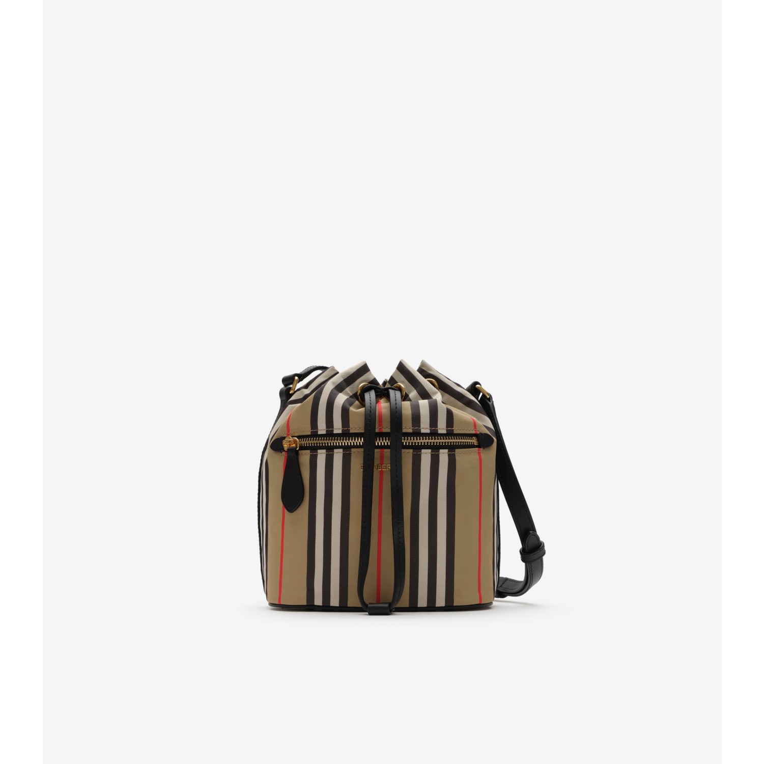 Icon Stripe Bucket Bag